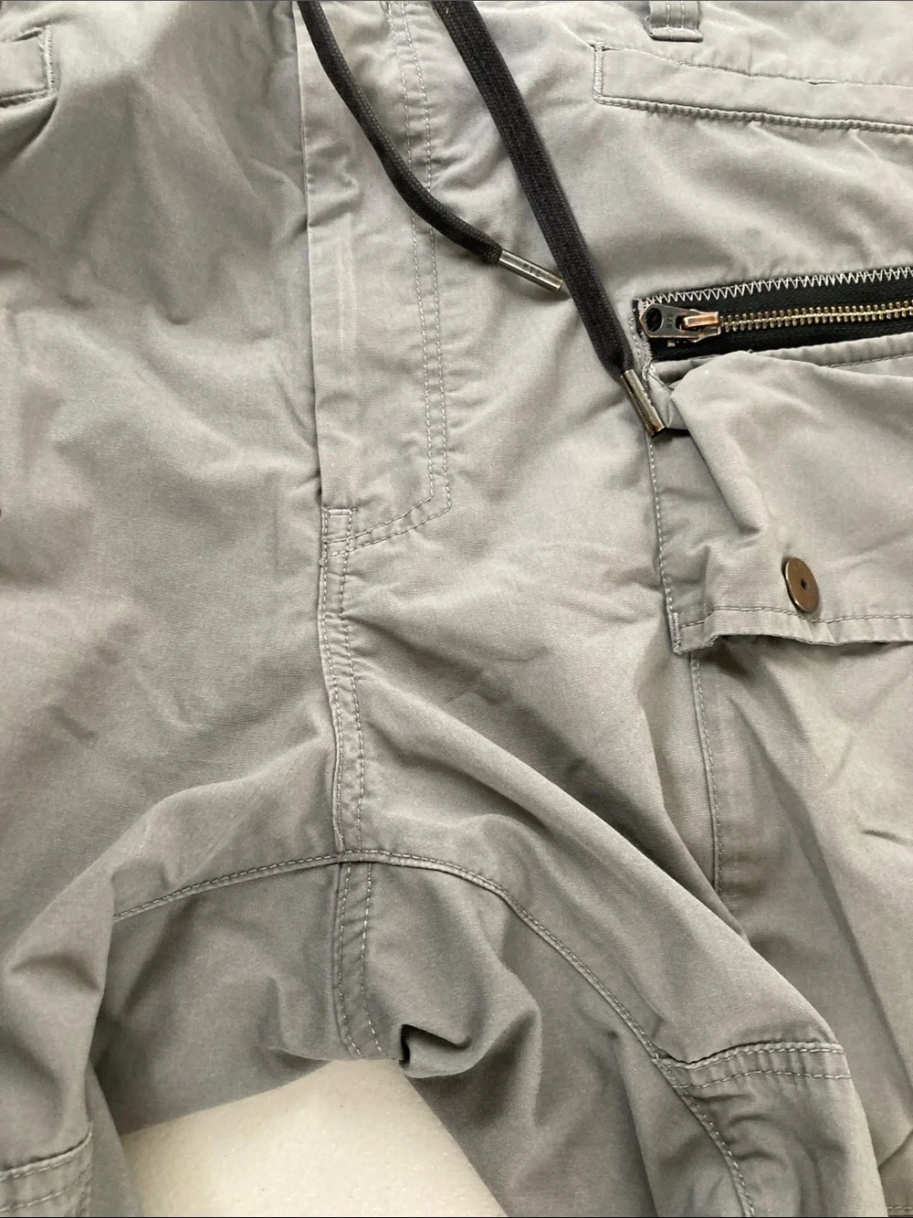 G-Star Raw Alpine Pants Mens 40x32 Gray Cargo Modular Workwear Utility